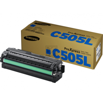 Samsung Toner-Kartusche cyan (SU035A, C505L)